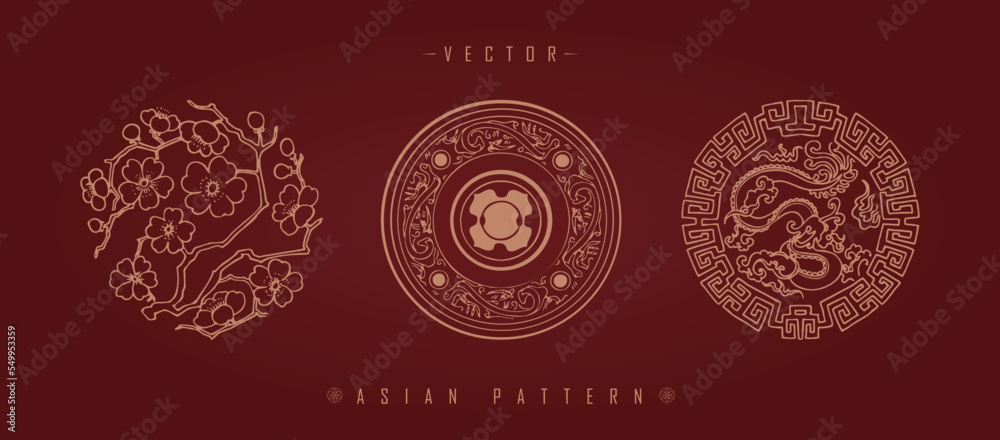Chinese traditional decorative pattern
