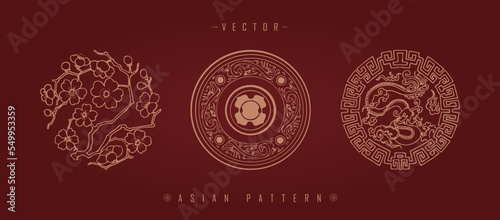 Chinese traditional decorative pattern