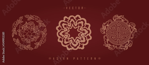 Chinese traditional decorative pattern
