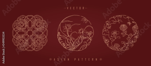 Chinese traditional decorative pattern