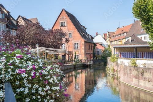 Half-timbered houses in Colmar, Alsace, France
