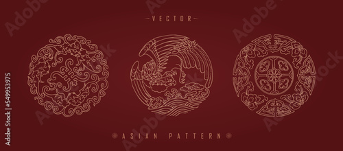 Chinese traditional decorative pattern