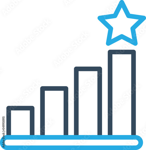 Game rating Vector Icon
