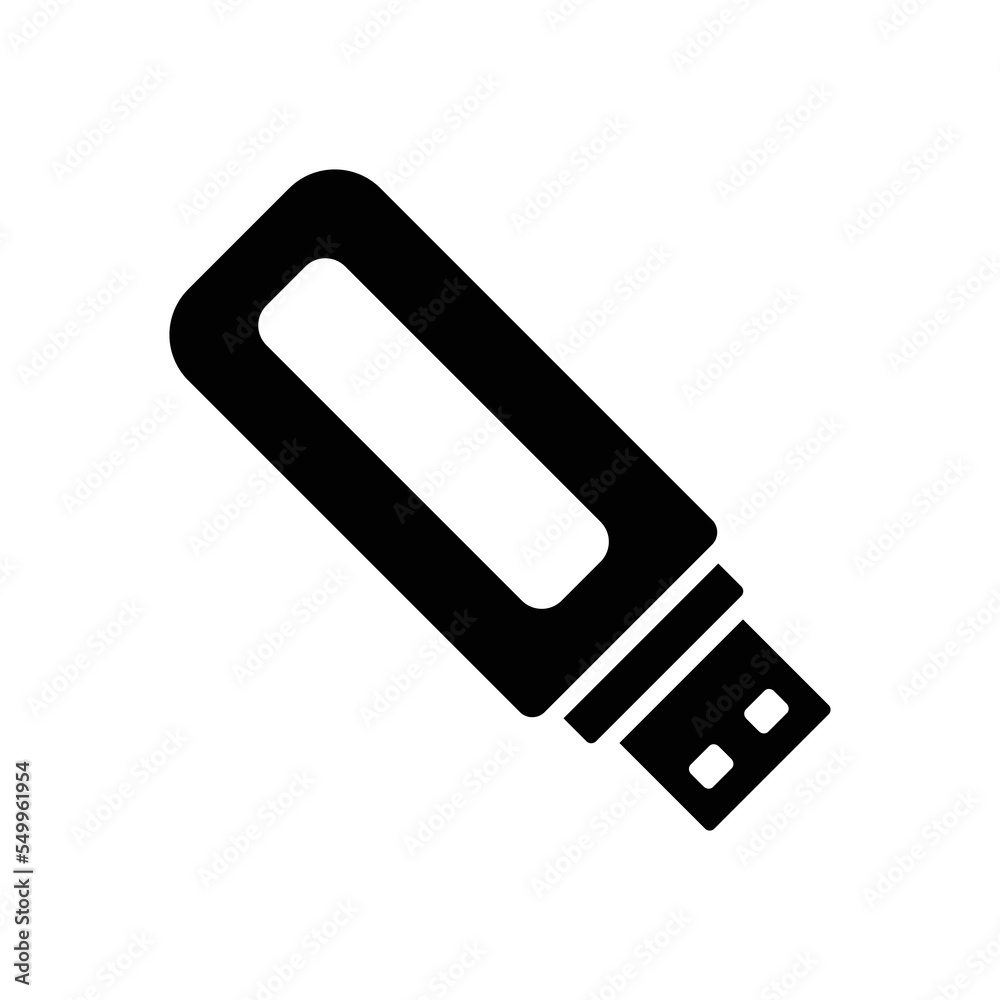 flash disk icon vector design template in white background flash disk icon vector design template in white background