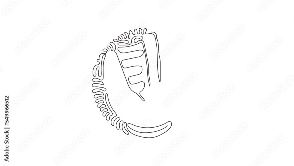 Animated self drawing of continuous line draw baseball glove for championship promotion. Baseball tournament. Team sport league banner. Swirl curl circle style. Full length single line animation Animated self drawing of continuous line draw baseball glove for championship promotion. Baseball tournament. Team sport league banner. Swirl curl circle style. Full length single line animation