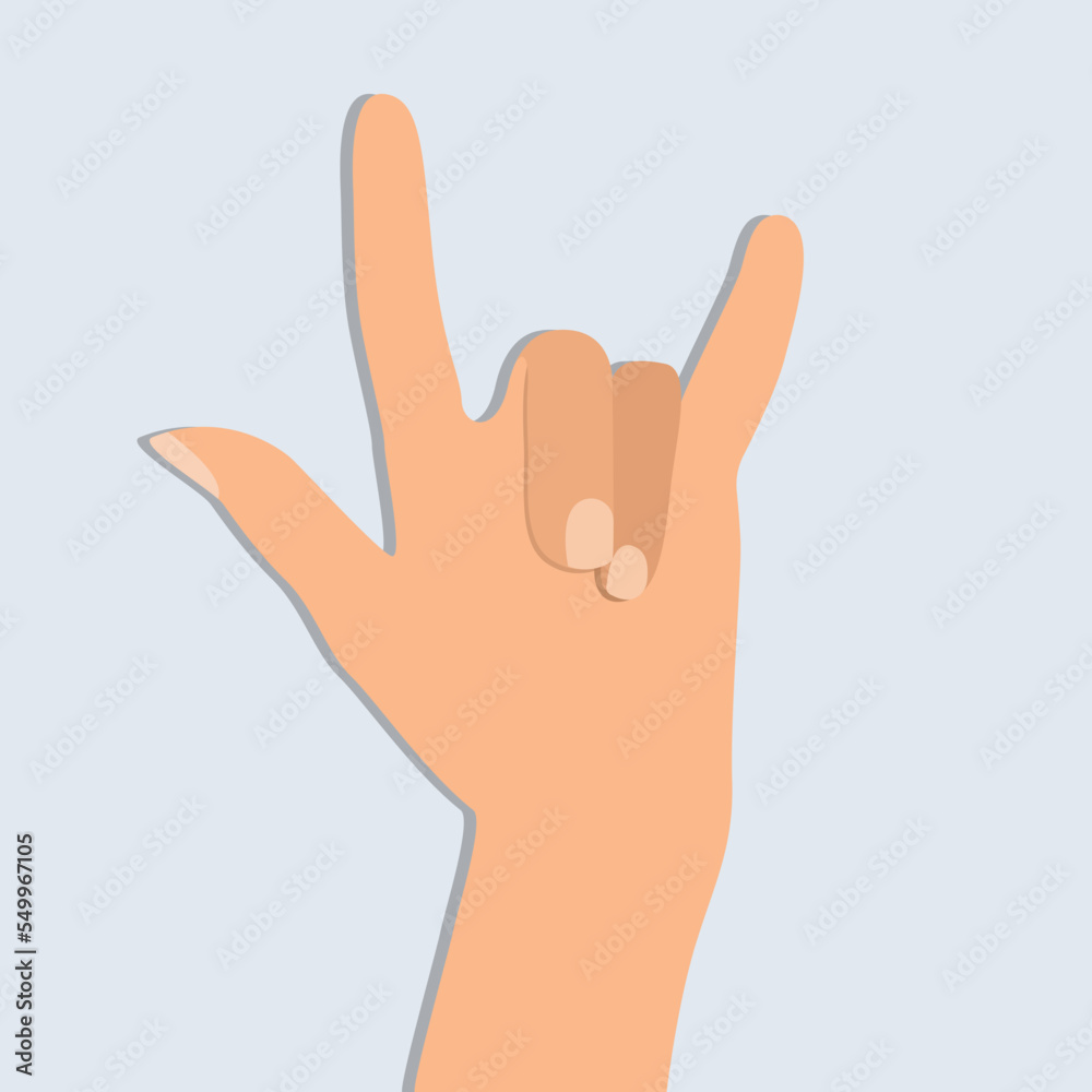 Excellent hand finger showing vector icon and illustration Excellent hand finger showing vector icon and illustration