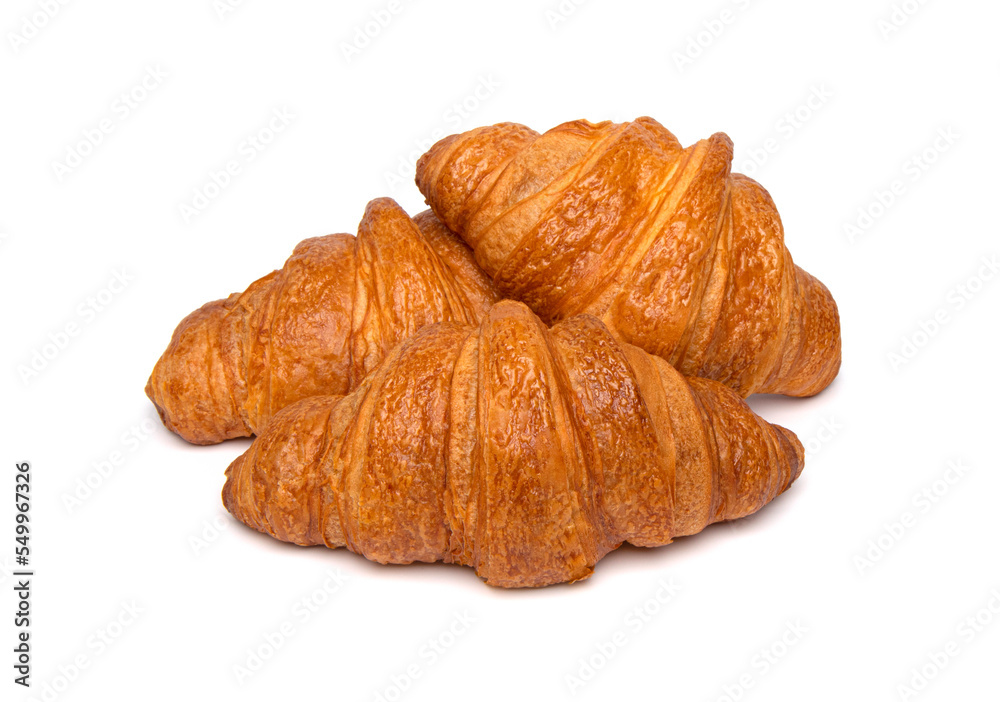 Croissant isolated on white background Croissant isolated on white background