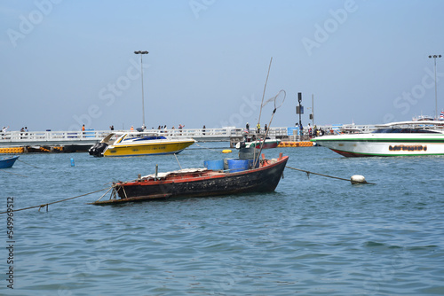 Boote vor Pattaya  Thailand