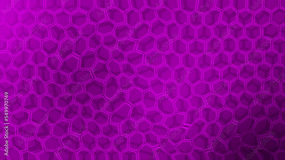 Wiggling pink color Hexagon pattern background Wiggling pink color Hexagon pattern background