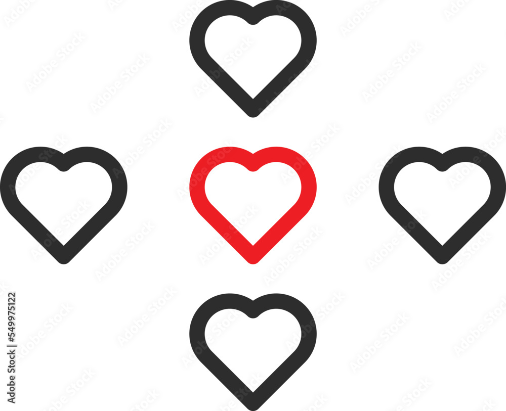 Health hearts Vector Icon
Health hearts Vector Icon