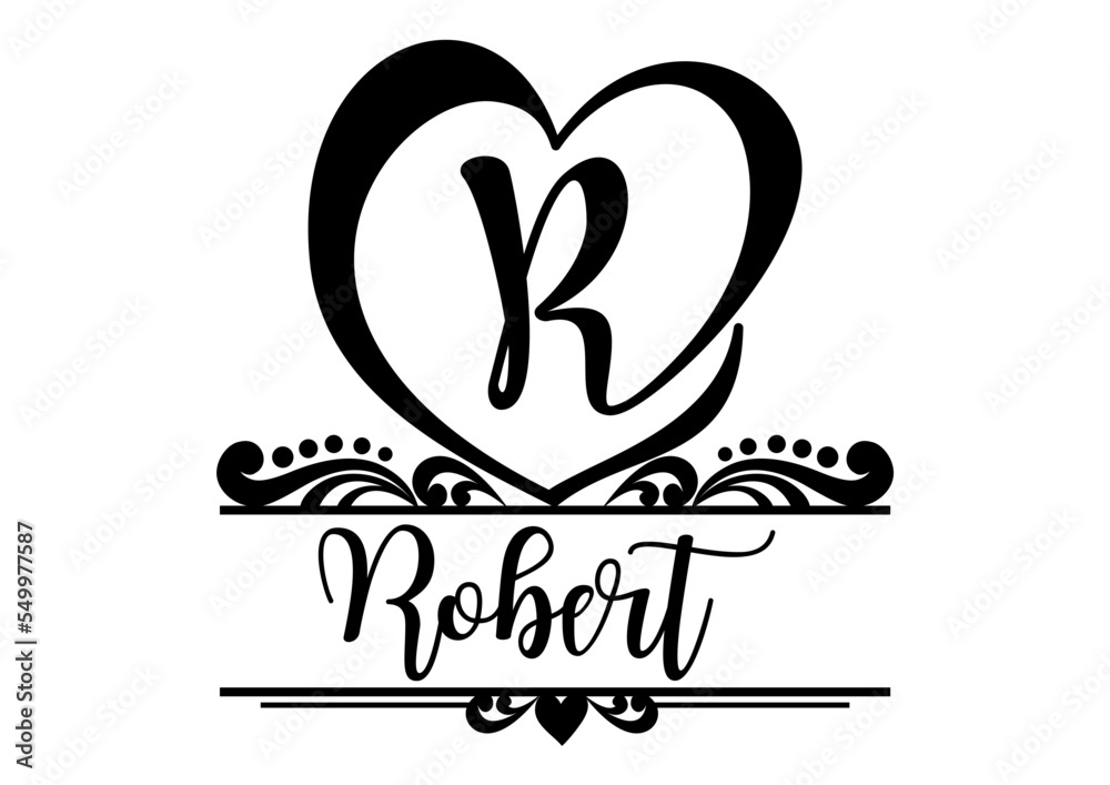 Matching family name svg and png file Robert ready for print Matching family name svg and png file Robert ready for print