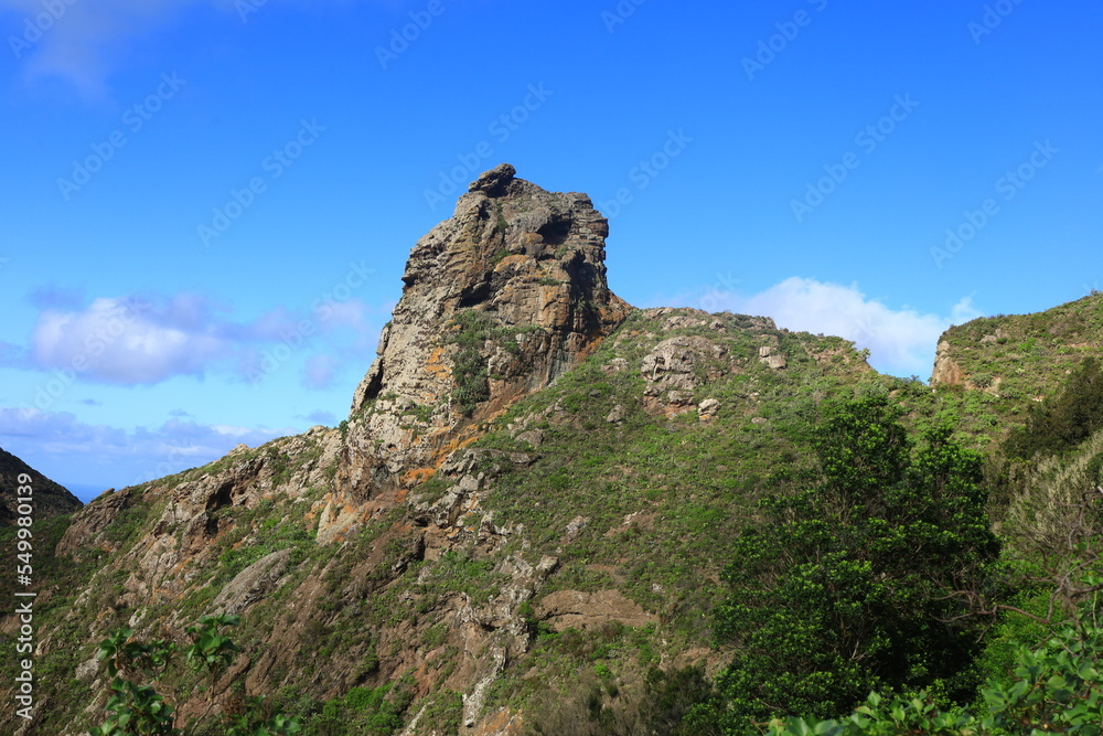 View in the Rural Park of Anaga in the north of tenerife View in the Rural Park of Anaga in the north of tenerife