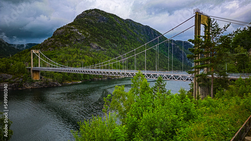 Hålandsundet Brücke Norwegen