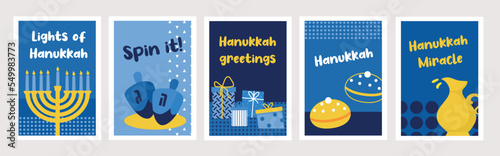 Hanukkah day flyer, magazines, poster, book cover, banners. invitation cards concept background. Layout illustration