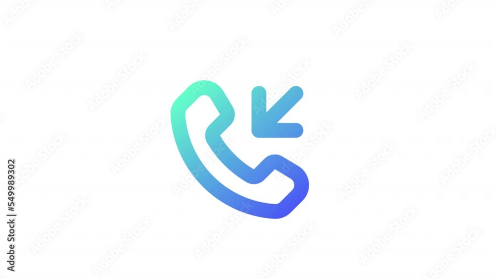 Animated dialling gradient ui icon. Phone communication. Seamless loop HD video with alpha channel on transparent background. Line color user interface symbol motion graphic animation Animated dialling gradient ui icon. Phone communication. Seamless loop HD video with alpha channel on transparent background. Line color user interface symbol motion graphic animation