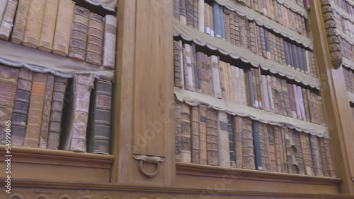 Parma, Italy. Palatine Library in the Palazzo della Pilotta, Parma, Italy. photo