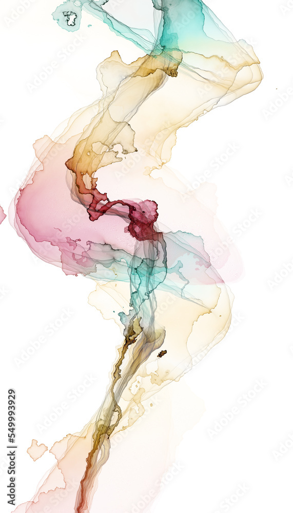 Fototapeta premium abstract ink