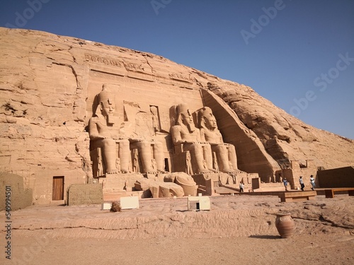 The Great Temple of Ramses II  Abu Simbel  Aswan  Egypt