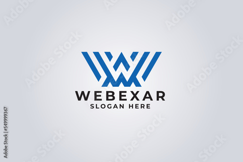 Webexar Letter W Logo