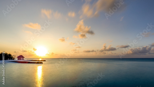 Sunset at Maledives