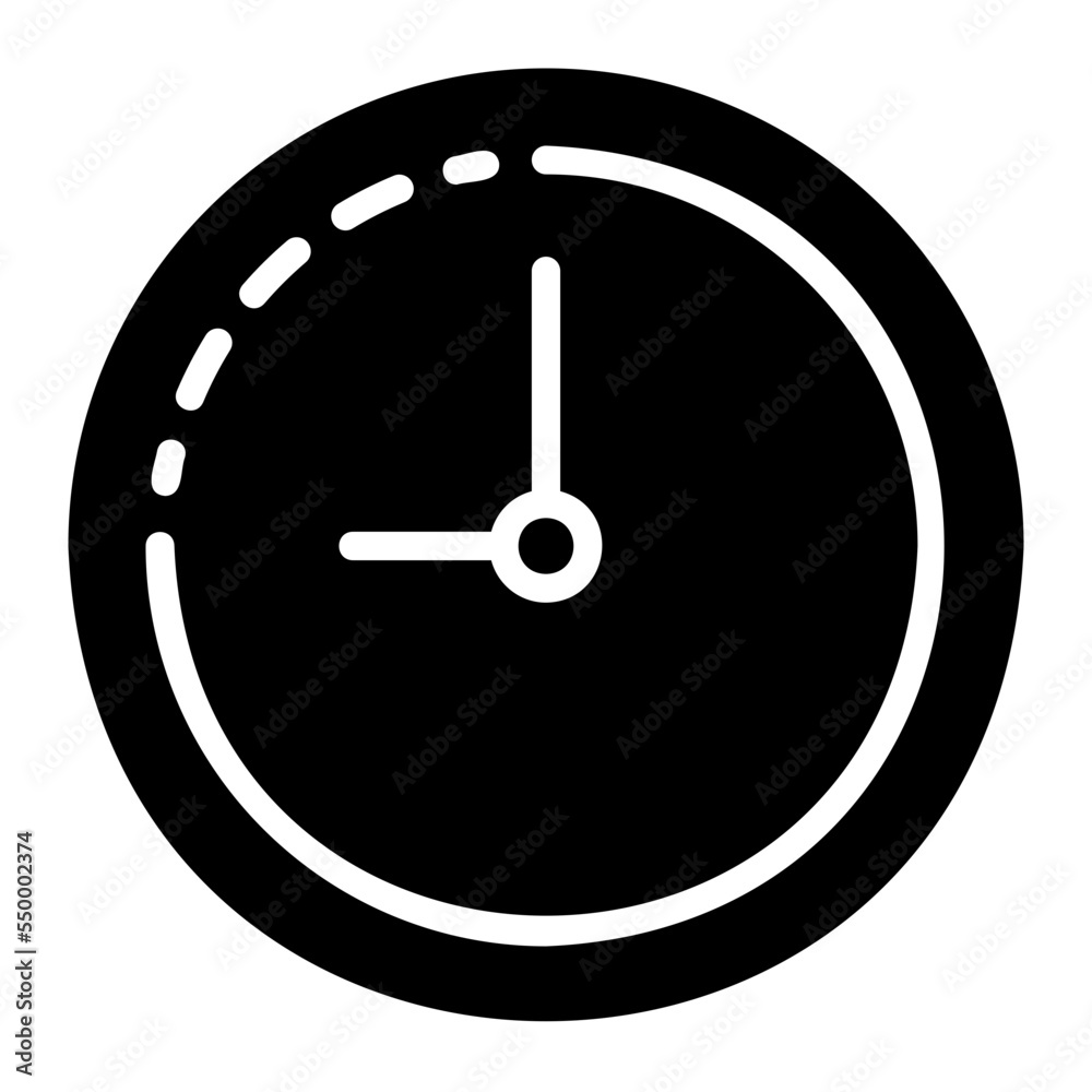 timer glyph icon