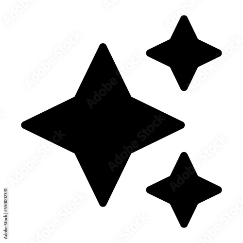 sparkle glyph icon