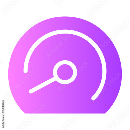 speedometer gradient icon