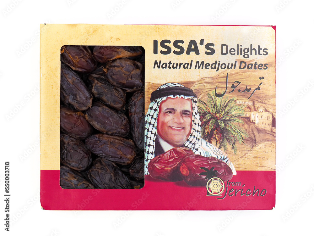 ROME, ITALY NOVEMBER 29, 2022. ISSA's Delights, Natural Medjoul Dates