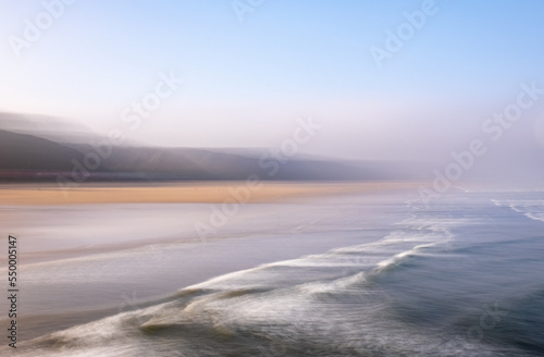 Saltburn-by-the-Sea On The North Yorkshire Coast On A Misty Day