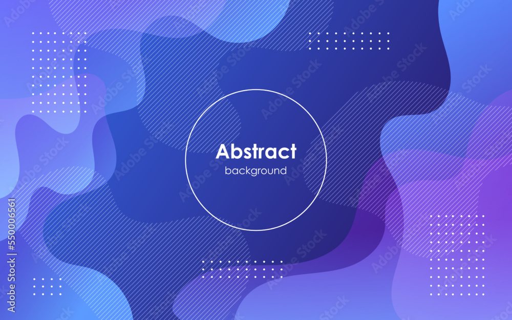 minimal abstract colorful blue liquid color gradient, fluid shape geometric with dots background. eps10 vector