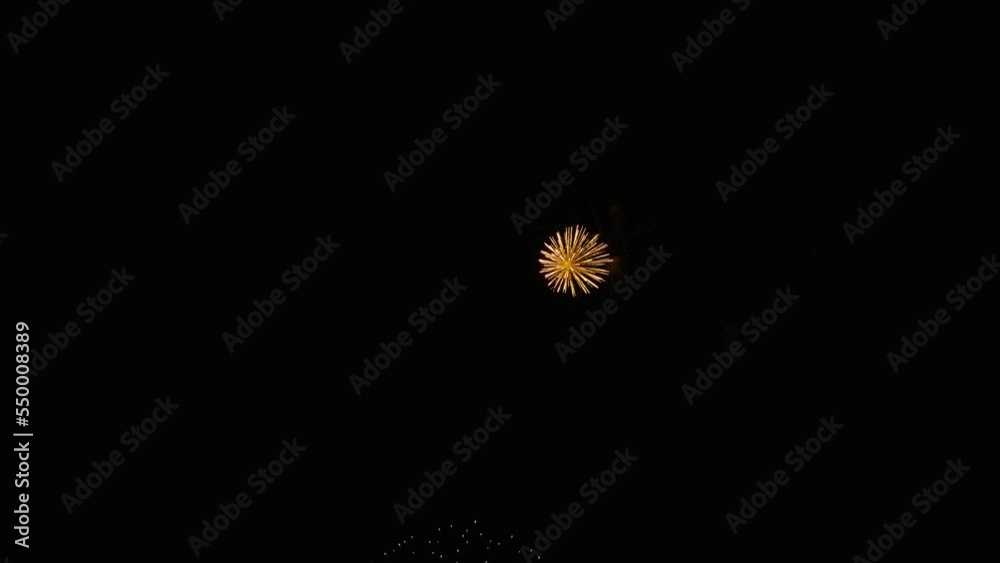4K. loop seamless of real fireworks background, Fireworks display celebration, glowing fireworks show, Colorful New year's eve fireworks celebration 4K. loop seamless of real fireworks background, Fireworks display celebration, glowing fireworks show, Colorful New year's eve fireworks celebration