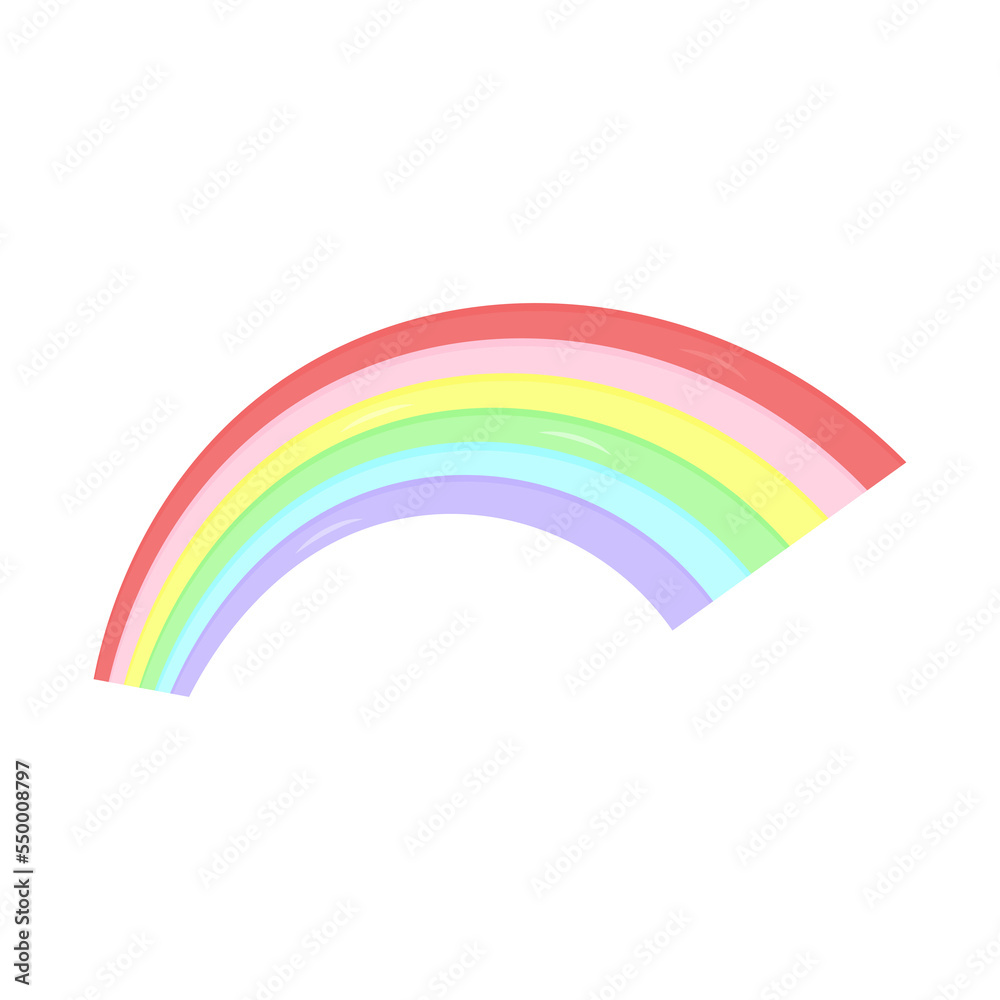 bright sky and filled with colorful rainbows bright sky and filled with colorful rainbows