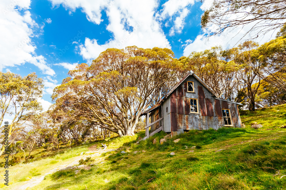 Cope Hut near Falls Creek in Australia Cope Hut near Falls Creek in Australia