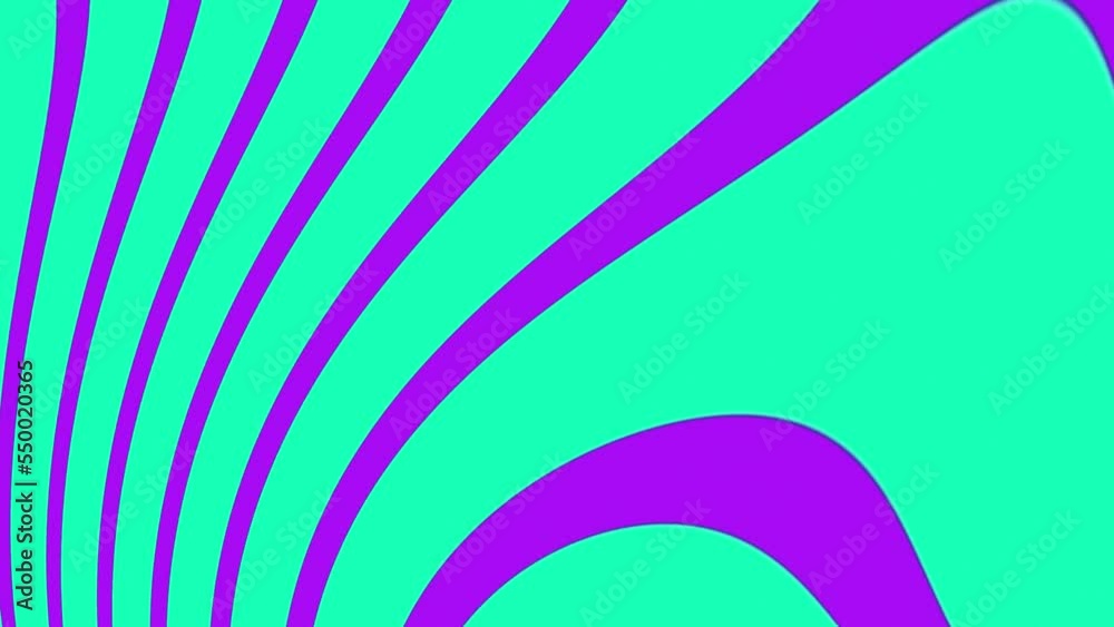 animated abstrack background twirl on retro color and vintage style art