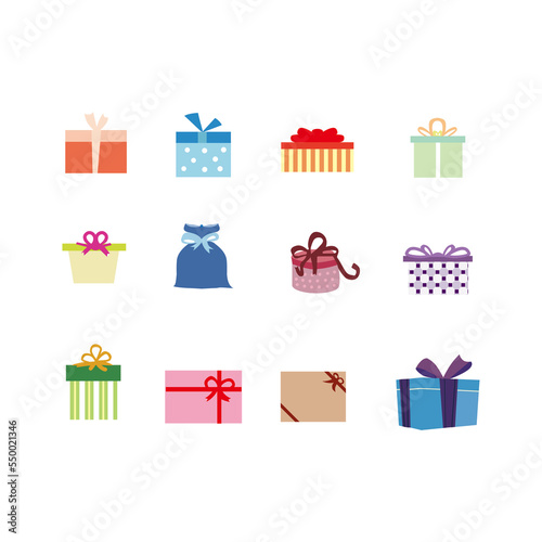 プレゼントのセットです。
ファイル形式はjpegです。