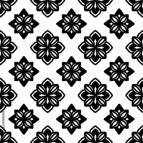 black and white pattern