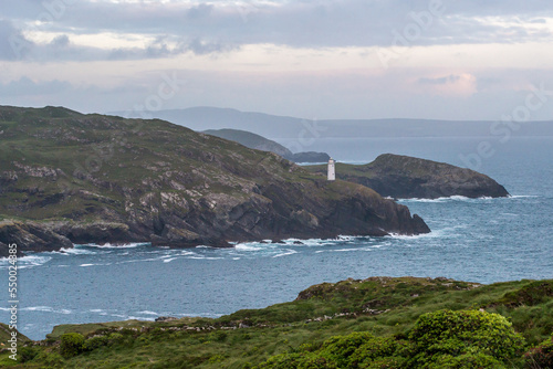 Ardnakinna Lighthouse in Bere Island West Cork Ireland photo