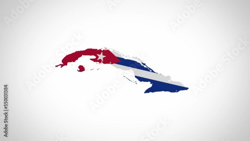 3D Disk with Cuba Map Intro
