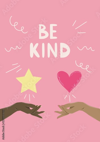 Be Kind illustrated quote