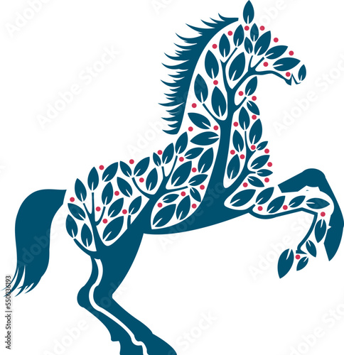 Cheval cerisier