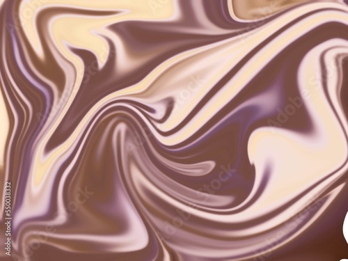 Glowing particles liquid dynamic flow. Trendy fluid cover design