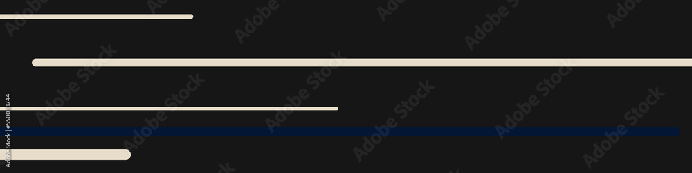 Obraz premium Random Color flowing stripe lines illustration