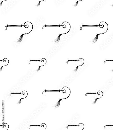Whip Icon Seamless Pattern M_2211002