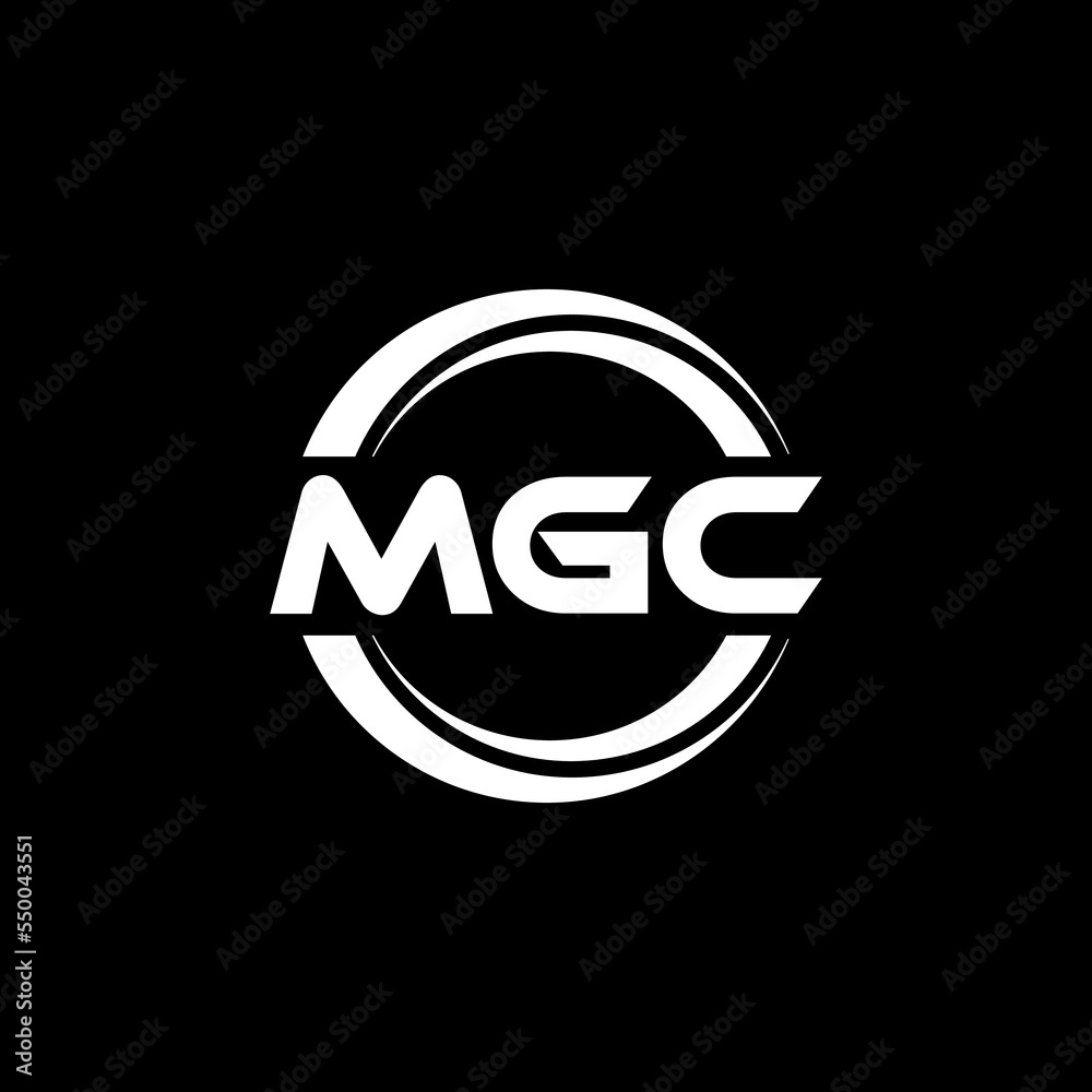 MGC letter logo design with black background in illustrator, vector logo modern alphabet font overlap style. calligraphy designs for logo, Poster, Invitation, etc. MGC letter logo design with black background in illustrator, vector logo modern alphabet font overlap style. calligraphy designs for logo, Poster, Invitation, etc.