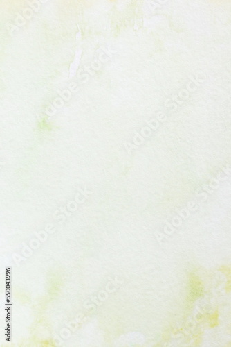 Watercolor texture pastel colors. Abstract green yellow colors Painting background. Template