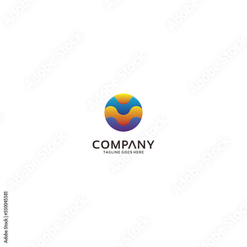 Technology Letter O Logo Vector