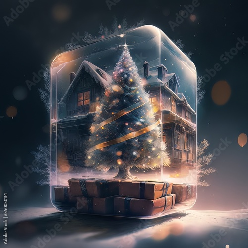 Concept Art render of Christmas Tree #13