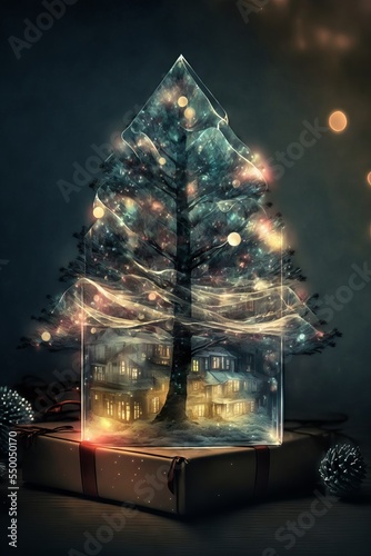 Concept Art render of Christmas Tree #18