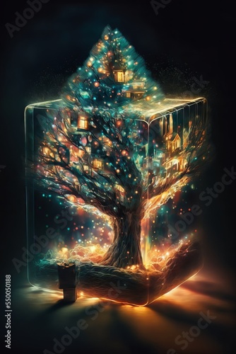 Concept Art render of Christmas Tree #20