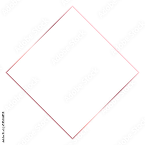 Free Download Rose Gold Frame - GFXLoad